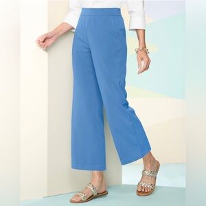 Drapers  & Damon’s  blue size large women’s crop pants .